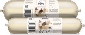 Lamm und Geflügelwurst 400g